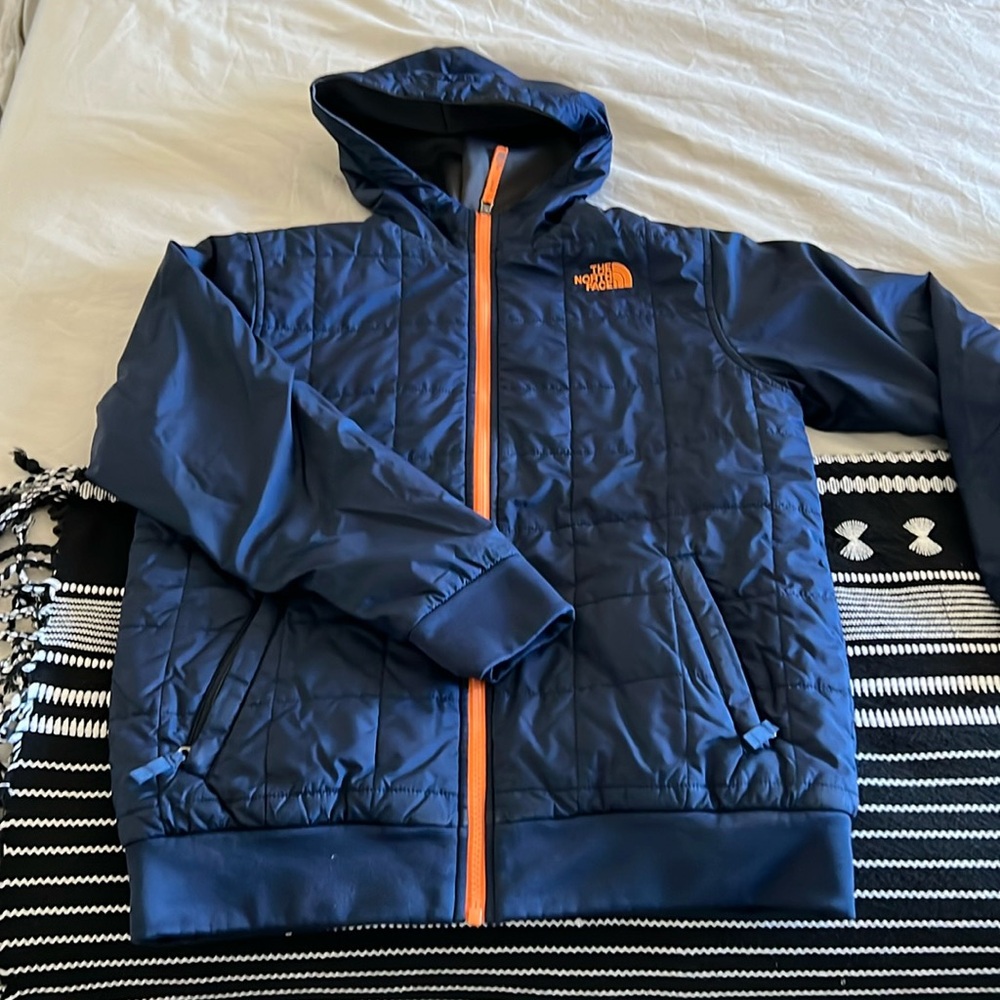 North Face Boy Reversible Jacket - L/14-16